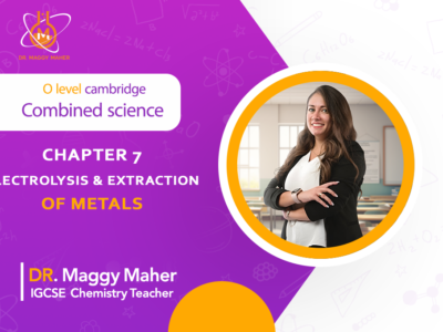 Chapter 7 Electrolysis and Extraction of metals